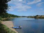 View down the Tweed, Scottish Borders